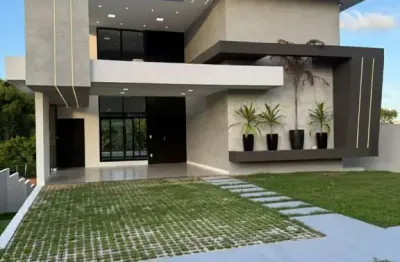 Casa em condomínio para venda em camaçari, alphaville (abrantes), 4 dormitórios, 4 suítes, 5 banheiros, 2 vagas