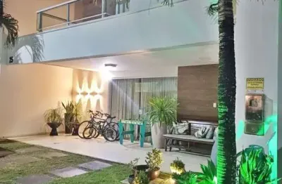 Casa em condomínio para venda em lauro de freitas, buraquinho, 4 dormitórios, 3 suítes, 5 banheiros, 3 vagas