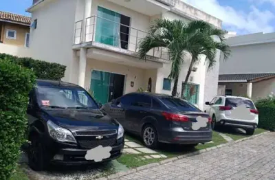 Casa em condomínio para venda em lauro de freitas, buraquinho, 4 dormitórios, 3 suítes, 4 banheiros, 3 vagas