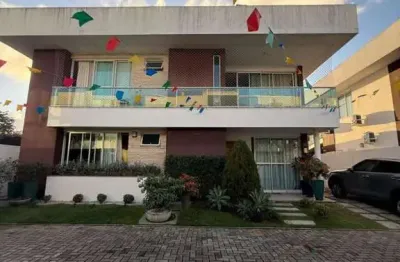 Casa em condomínio para venda em lauro de freitas, buraquinho, 4 dormitórios, 4 suítes, 5 banheiros, 2 vagas