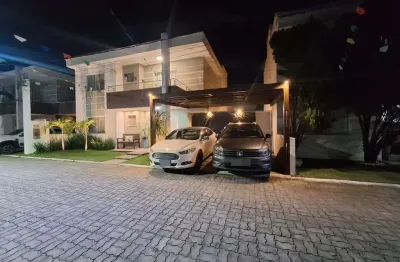 Casa em condomínio para venda em lauro de freitas, buraquinho, 4 dormitórios, 4 suítes, 5 banheiros, 2 vagas