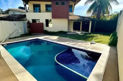 Casa em Condomínio para Venda em Lauro de Freitas, Buraquinho, 4 dormitórios, 3 suítes, 5 banheiros, 4 vagas