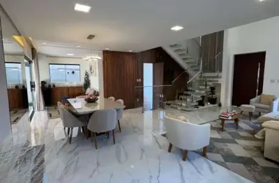 Casa em condomínio para venda em camaçari, alphaville (abrantes), 4 dormitórios, 3 suítes, 4 banheiros, 2 vagas