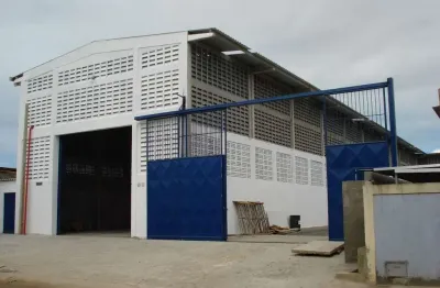 Galpão para locação em lauro de freitas, pitangueiras, 1 banheiro, 4 vagas