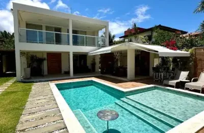 Casa em condomínio para locação em lauro de freitas, buraquinho, 4 dormitórios, 2 suítes, 5 banheiros, 5 vagas