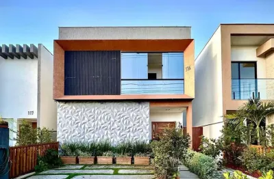 Casa em condomínio para venda em camaçari, catu de abrantes (abrantes), 4 dormitórios, 2 suítes, 3 banheiros, 2 vagas