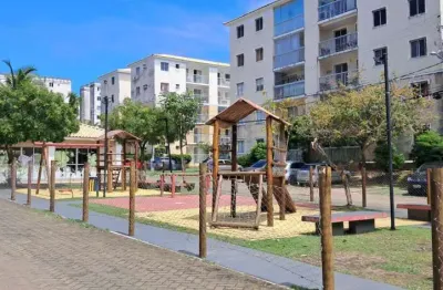 Apartamento para locação em lauro de freitas, buraquinho, 2 dormitórios, 1 suíte, 2 banheiros, 1 vaga