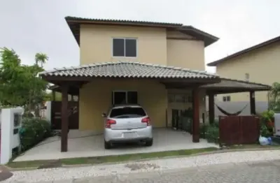 Casa em condomínio para venda em lauro de freitas, buraquinho, 4 dormitórios, 2 suítes, 4 banheiros, 2 vagas