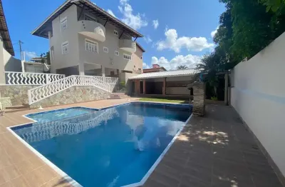 Casa em condomínio para locação em lauro de freitas, portão, 4 dormitórios, 4 suítes, 6 banheiros, 2 vagas