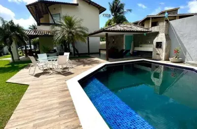 Casa para Locação em Lauro de Freitas, Vilas Do Atlântico, 3 dormitórios, 1 suíte, 3 banheiros, 2 vagas