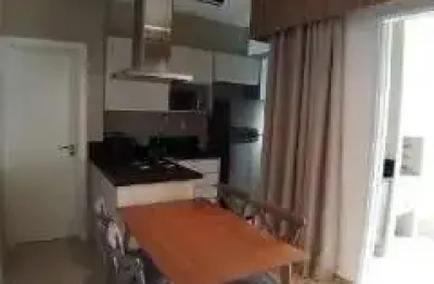 Apartamento para locação com 1 suíte no sky towers todo mobiliado