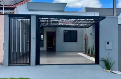 Casa à venda em maringá, parque das laranjeiras, com 3 quartos, com 82 m²
