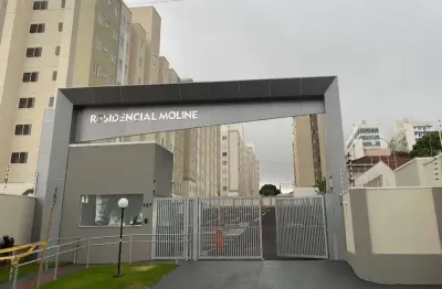 Apartamento à venda em maringá, jardim alvorada, com 2 quartos, com 41.77 m², residencial moline