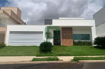 Casa em condomínio fechado com 3 quartos para alugar no Jardins Gênova, Uberlândia 