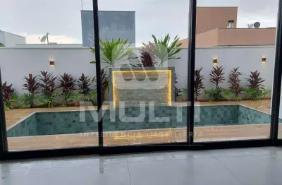 Casa em condomínio fechado com 4 quartos à venda no Jardins Gênova, Uberlândia 