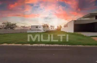 Terreno em condomínio fechado à venda no Jardim Sul, Uberlândia 