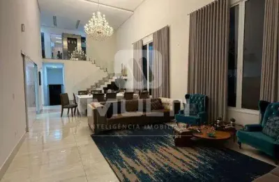 Casa em condomínio fechado com 4 quartos à venda no Jardins Barcelona, Uberlândia 