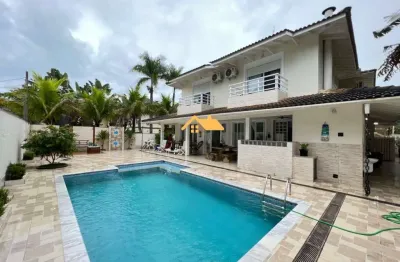 Venda de casa em condomínio  com 5 quartos na praia da baleia, são sebastião-sp: 5 suítes, 3 salas, 6 banheiros, 2 vagas, 278m².