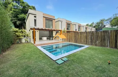 Imóvel de luxo: casa em condomínio com 4 quartos e 4 suítes em juquehy, são sebastião-sp - 220m² - imperdível!