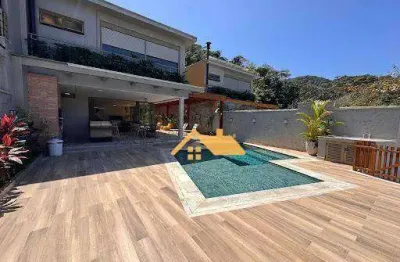 Casa com 5 dormitórios, 250 m² - venda por r$ 5.200.000,00 ou aluguel por r$ 29.800,00/mês - praia de juquehy - são sebastião/sp