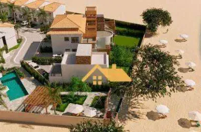 Lançamento canto das cigarras- casa com 3 dormitórios à venda, 95 m² por r$ 1.280.000 - praia das cigarras - são sebastião/sp