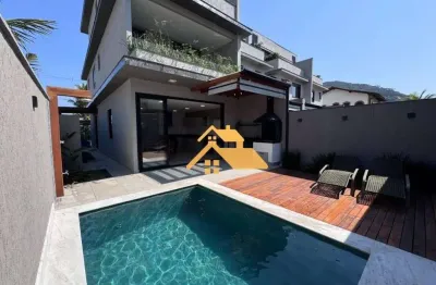 Casa com 5 dormitórios, 230 m² - venda por r$ 3.700.000,00 ou aluguel por r$ 16.180,00 - praia de juquehy - são sebastião/sp