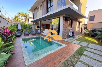 Casa com 4 dormitórios à venda, 280 m² por r$ 4.850.000,00 - praia de juquehy - são sebastião/sp
