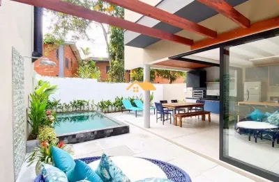 Casa residencial para locação, juquehy, são sebastião - ca0690.