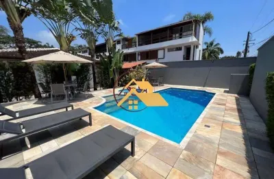 Casa com 3 dormitórios à venda, 120 m² por r$ 2.200.000,00 - praia de juquehy - são sebastião/sp