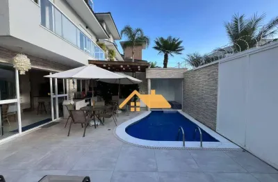 Casa com 5 dormitórios para alugar, 220 m² - praia de juquehy - são sebastião/sp