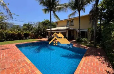 Casa com 5 dormitórios, 300 m² - venda  ou aluguel - praia da baleia - são sebastião/sp