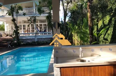 Casa com 5 dormitórios à venda, 416 m² - praia da baleia - são sebastião/sp