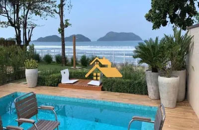 Casa com 4 dormitórios à venda, 300 m² por r$ 12.000.000,00 - praia de juquehy - são sebastião/sp