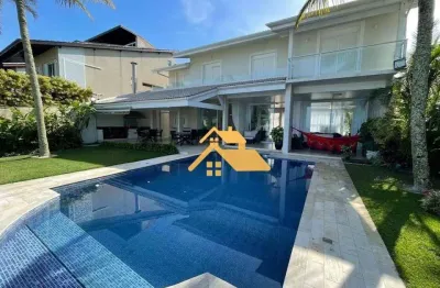 Casa com 5 dormitórios para alugar, 300 m² por r$ 11.333,33/dia - praia de juquehy - são sebastião/sp