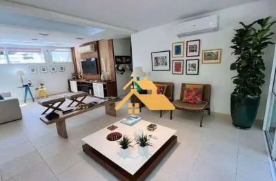 Sobrado com 4 dormitórios para alugar, 288 m² por r$ 16.500,00/dia - praia de juquehy - são sebastião/sp