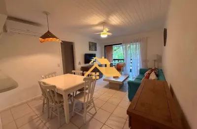 Flat com 3 dormitórios para alugar, 80 m² por r$ 9.000,00/ano - praia de juquehy - são sebastião/sp