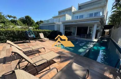 Casa com 6 dormitórios para alugar, 400 m² por r$ 33.000,00/dia - praia de juquehy - são sebastião/sp