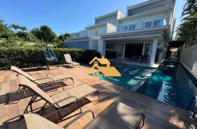Casa com 6 dormitórios para alugar, 400 m² por r$ 33.000,00/dia - praia de juquehy - são sebastião/sp