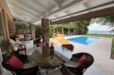 Casa com 6 dormitórios para alugar, 300 m² por r$ 13.500,00/dia - praia de juquehy - são sebastião/sp