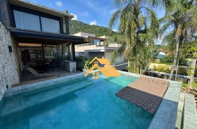 Apartamento duplex com 4 dormitórios, 230 m² - venda por r$ 8.499.000,00 ou aluguel por r$ 39.400,00/mês - praia de juquehy - são sebastião/sp