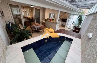 Sobrado com 4 dormitórios para alugar, 240 m² por r$ 21.330,00/mês - praia de juquehy - são sebastião/sp