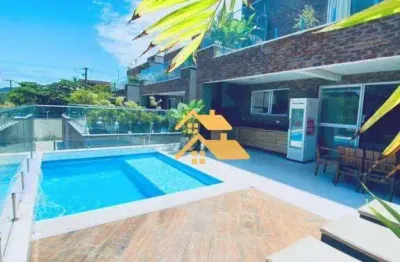 Sobrado com 5 dormitórios para alugar, 241 m² por r$ 49.300,00/mês - praia de juquehy - são sebastião/sp