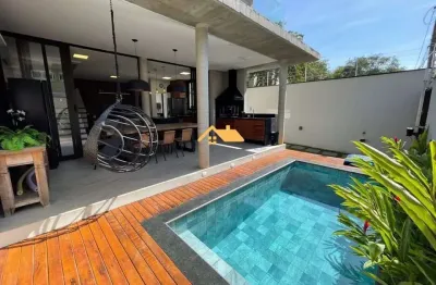 Sobrado com 3 dormitórios para alugar, 170 m² por r$ 20.200,00/mês - praia de juquehy - são sebastião/sp