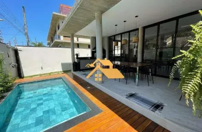 Sobrado com 3 dormitórios, 170 m² - venda por r$ 5.200.000 ou aluguel por r$ 25.000/mês - praia de juquehy - são sebastião/sp