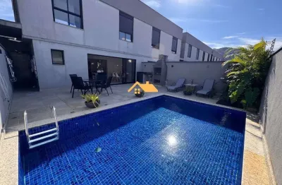 Sobrado com 4 dormitórios, 220 m² - venda por r$ 4.500.000,00 ou aluguel por r$ 19.350,00/mês - praia barra do sahy - são sebastião/sp