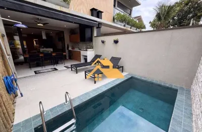 Sobrado com 4 dormitórios para alugar, 235 m² por r$ 4.500/dia - praia de juquehy - são sebastião/sp