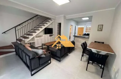 Sobrado com 3 dormitórios para alugar, 95 m² por r$ 6.501,01 - praia de juquehy - são sebastião/sp