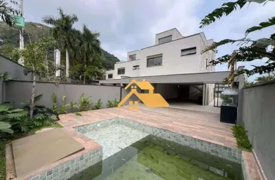 Sobrado com 4 dormitórios à venda, 350 m² por r$ 6.500.000,00 - camburizinho - são sebastião/sp