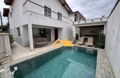 Casa com 3 dormitórios para alugar- praia de juquehy - são sebastião/sp