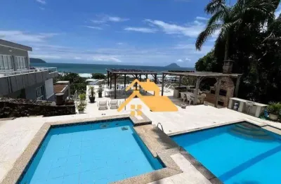 Casa com 6 dormitórios para alugar, 700 m² - praia de juquehy - são sebastião/sp